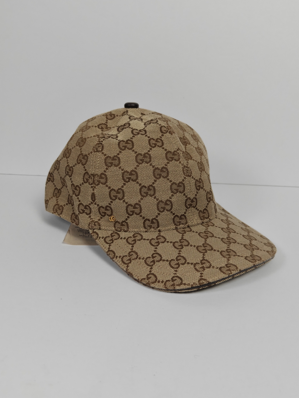 Gucci Brown/Beige GG Supreme Baseball Cap